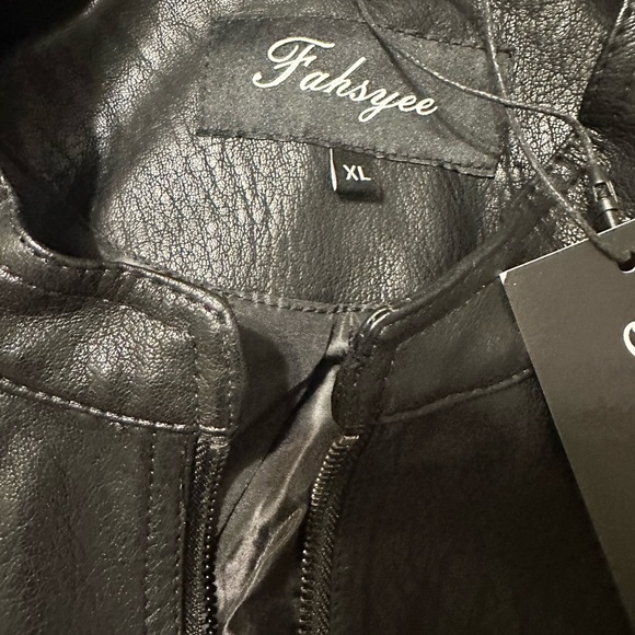 Faux leather jacket - Picture 1 of 3
